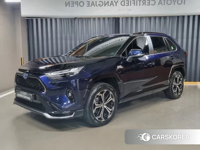 Toyota RAV4 5th Generation 2023 Синий из Кореи