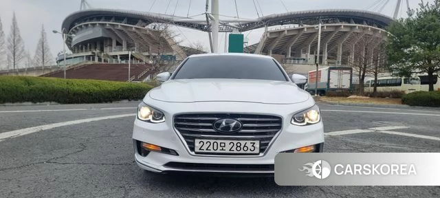 Hyundai Grandeur IG 2018 Белый из Кореи