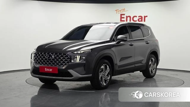 Hyundai The New Santa Fe 2021 Серый из Кореи
