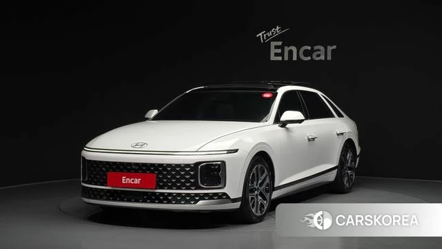 Hyundai Grandeur (GN7) 2024 Белый из Кореи
