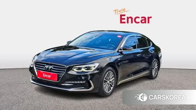 Hyundai Grandeur IG Hybrid 2019 Черный из Кореи