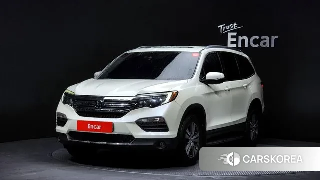 Honda Pilot 3rd generation 2018 Белый из Кореи