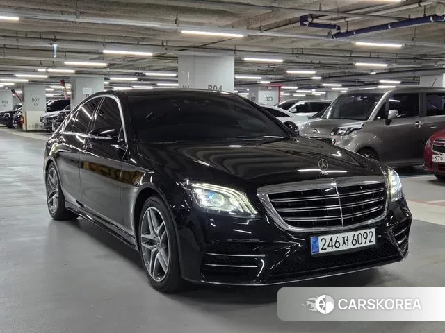 Mercedes-Benz S-Class W222 2020 Черный из Кореи