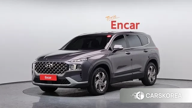Hyundai The New Santa Fe 2022 Серый из Кореи