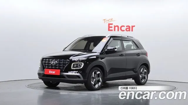 Hyundai Venue 2020 Черный из Кореи