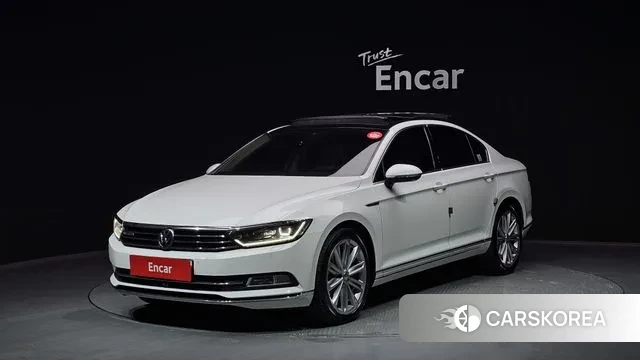 Volkswagen Passat GT (B8) 2018 Белый из Кореи