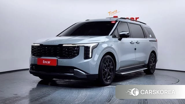 Kia The New Carnival 4th Generation 2024 Серебристо-серый из Кореи