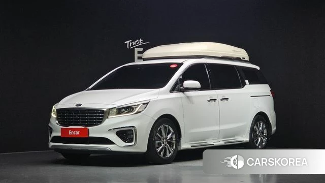 Kia The New Carnival 2018 Белый из Кореи