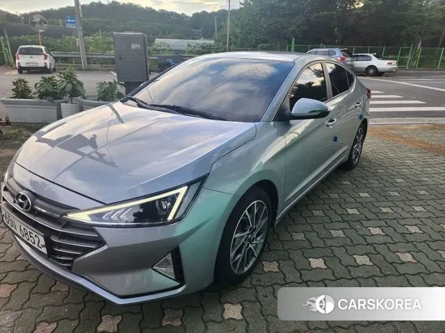 Hyundai The New Avante AD 2019 Серебристо-серый из Кореи