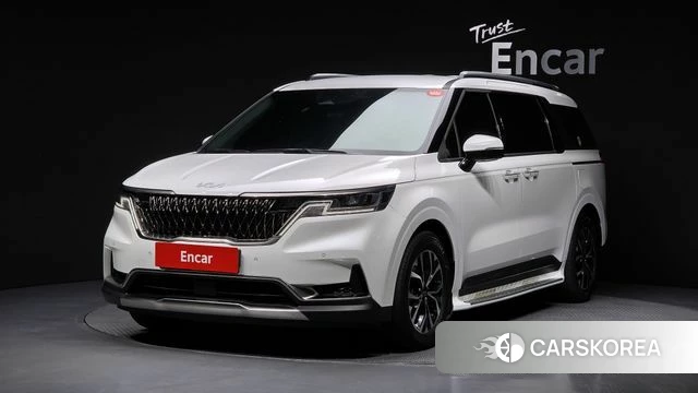 Kia Carnival 4th generation 2021 Белый из Кореи