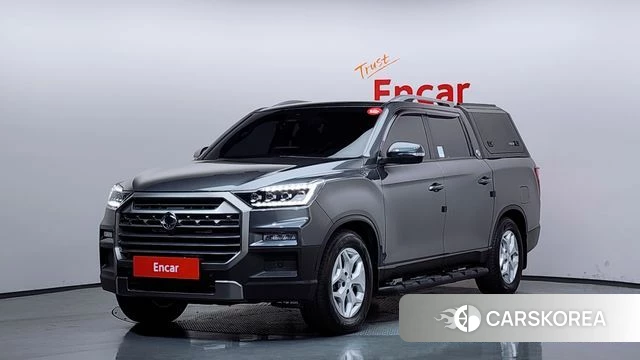 Ssangyong The New Rexton Sport 2023 Серый из Кореи