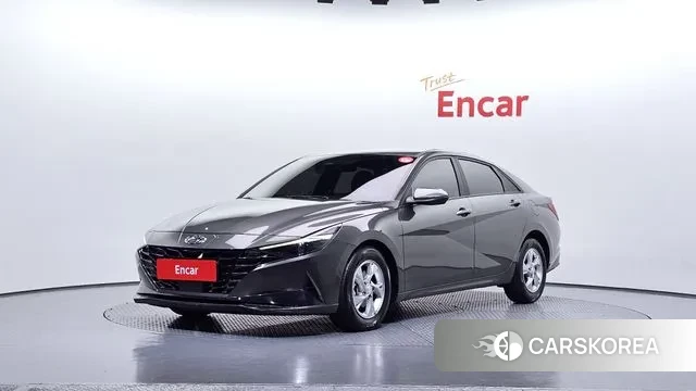 Hyundai Avante (CN7) 2021 Серый из Кореи