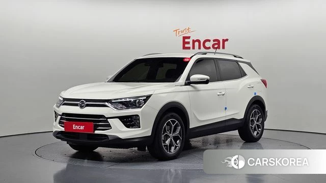 Ssangyong Beautiful Korando 2021 Белый из Кореи