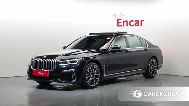 BMW 7 Series (G11) 2021 Черный из Кореи