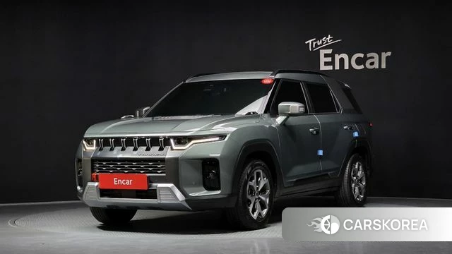 Ssangyong Torres 2022 Зеленый из Кореи