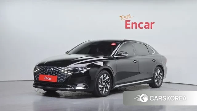 Hyundai The New Grandeur IG Hybrid 2020 Черный из Кореи