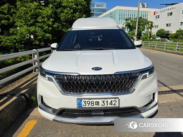Kia Carnival 4th generation 2021 Белый из Кореи