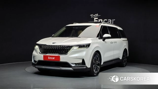 Kia Carnival 4th generation 2020 Белый из Кореи