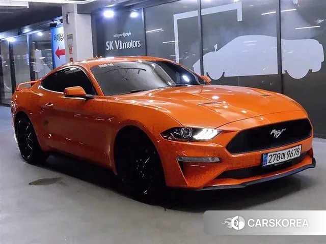 Ford Mustang 2020 Оранжевый из Кореи