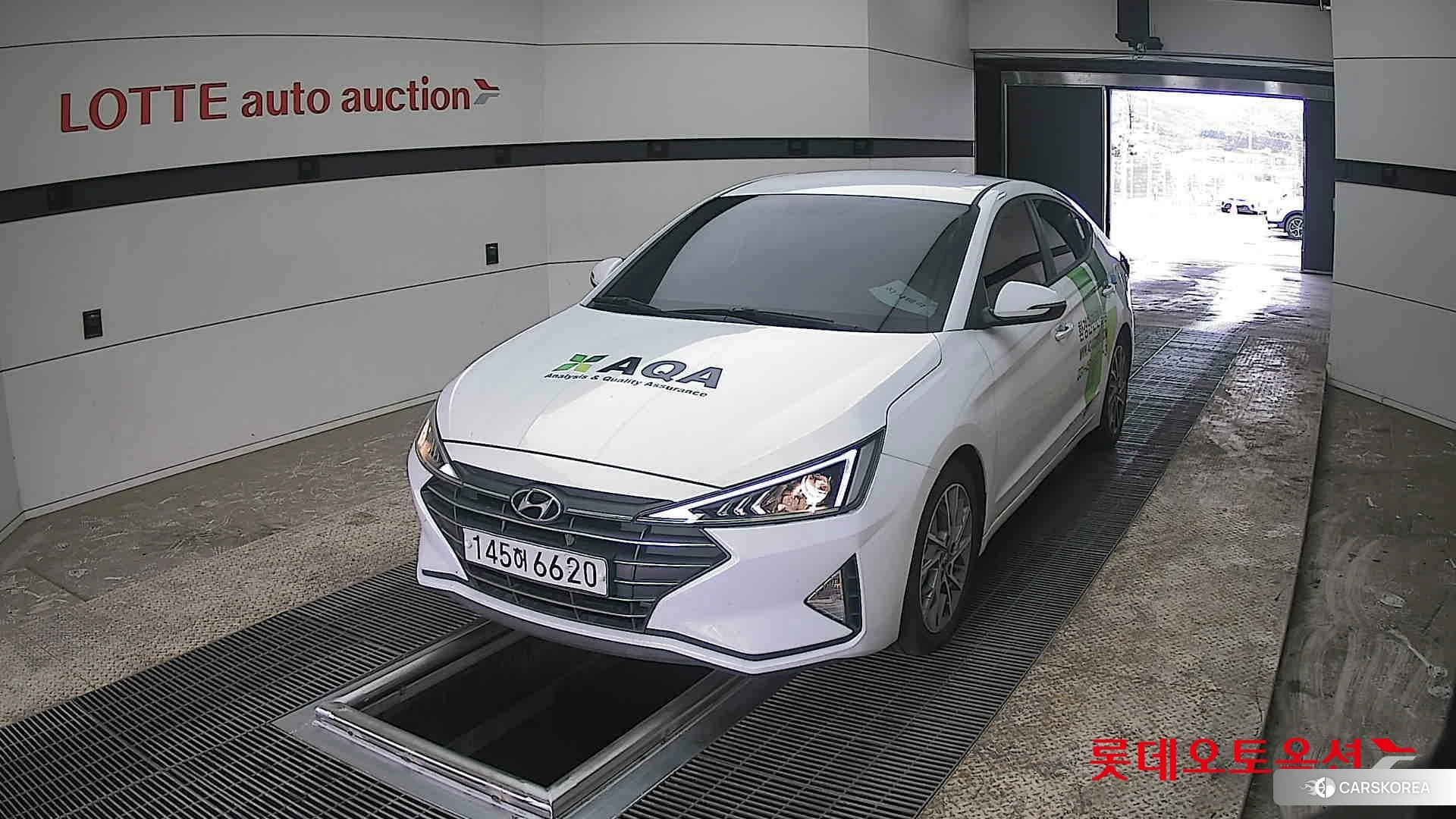 Hyundai Avante 2020 Polar White из Кореи