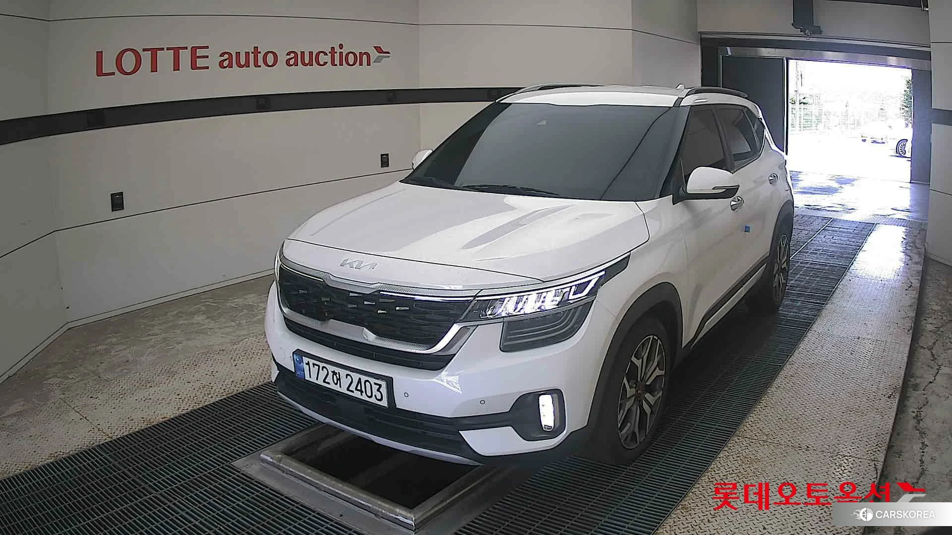 Kia Seltos 2023 Snow White Pearl из Кореи