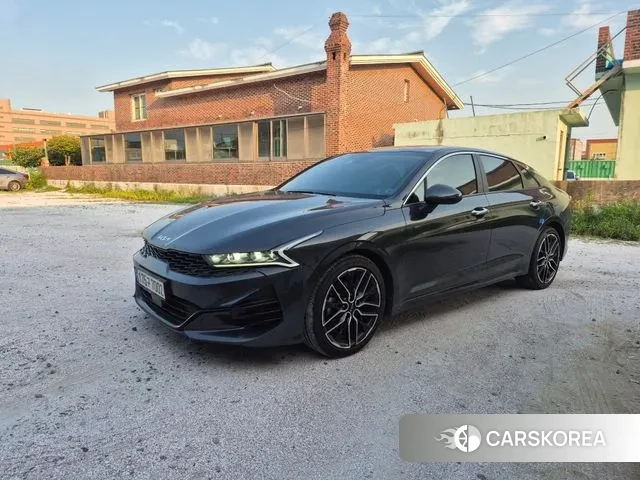 Kia K5 3rd generation 2021 Серый из Кореи