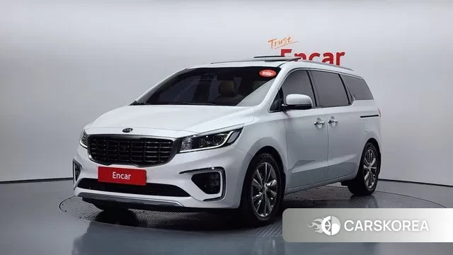 Kia The New Carnival 2020 Белый из Кореи