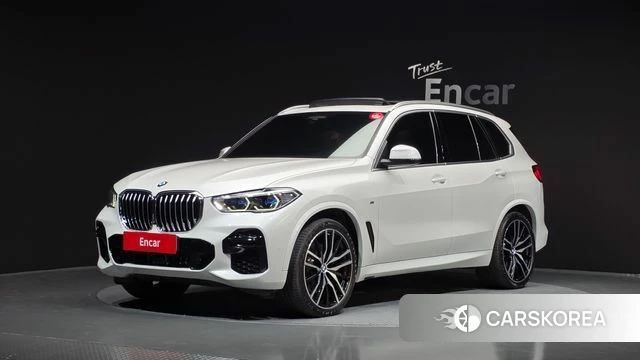 BMW X5 (G05) 2021 Белый из Кореи