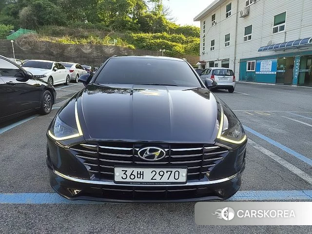 Hyundai Sonata (DN8) 2019 Синий из Кореи