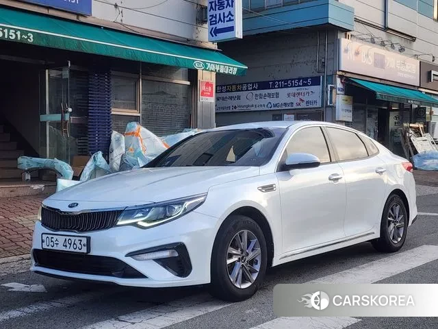 Kia The New K5 2nd generation 2018 Белый из Кореи