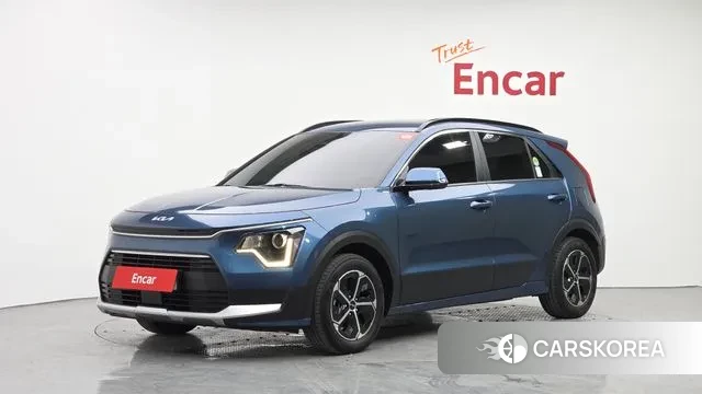 Kia Di Ol Nu Niro 2022 Синий из Кореи
