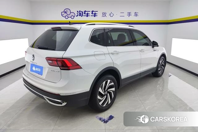 Volkswagen Tiguan L 2022 Белый из Китая