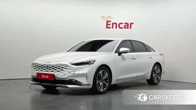 Kia K8 Hybrid 2022 Белый из Кореи
