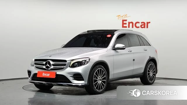 Mercedes-Benz GLC-Class X253 2018 Серебристо-серый из Кореи