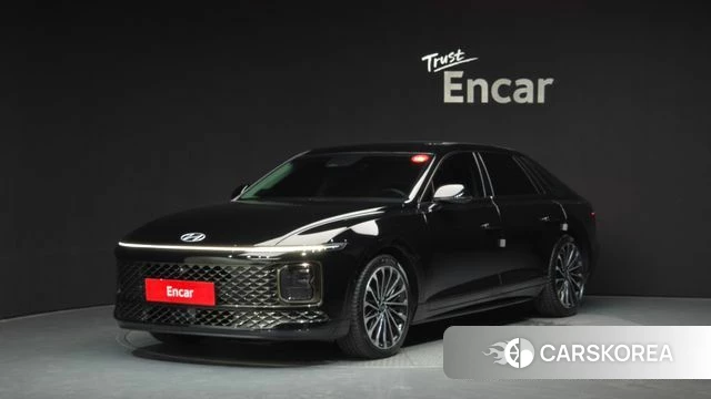 Hyundai Grandeur (GN7) 2023 Черный из Кореи