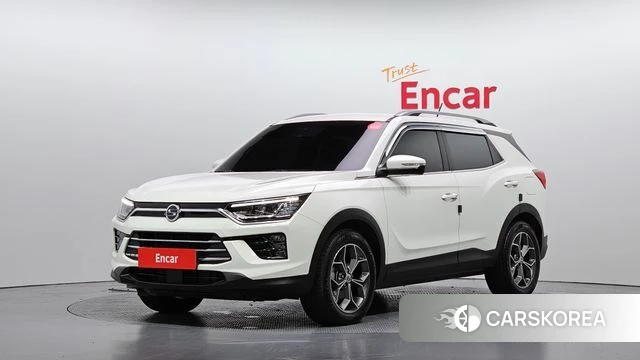 Ssangyong Beautiful Korando 2020 Белый из Кореи