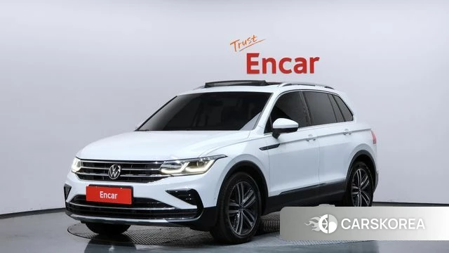 Volkswagen Tiguan second Generation 2023 Белый из Кореи