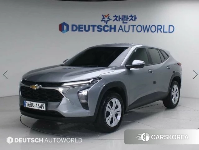 Chevrolet (GM Daewoo) Trax Crossover 2024 Серебристо-серый из Кореи