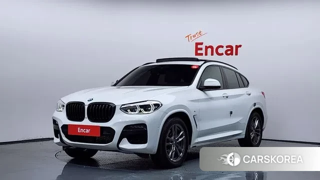 BMW X4 (G02) 2021 Белый из Кореи