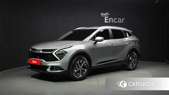 Kia Sportage 5th Generation Hybrid 2023 Серый из Кореи
