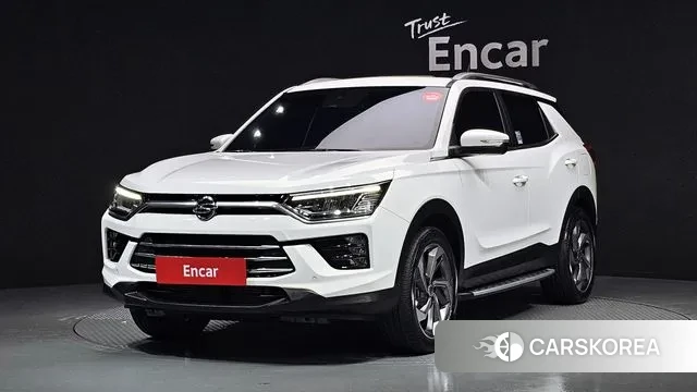 Ssangyong Beautiful Korando 2022 Белый из Кореи