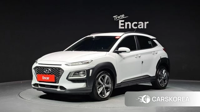 Hyundai Kona 2018 Белый из Кореи