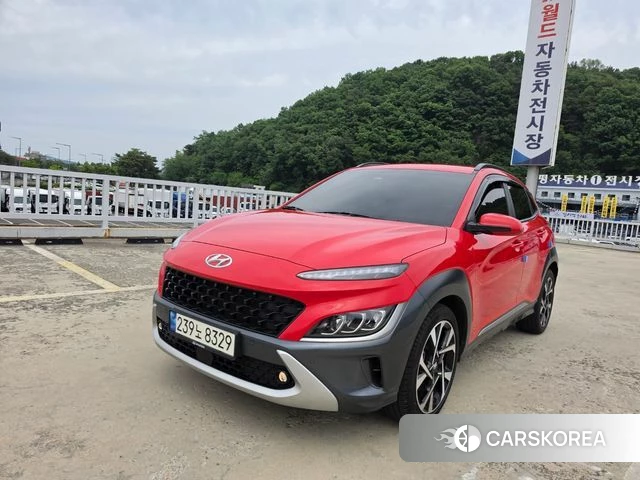 Hyundai The New Kona 2021 Красный из Кореи