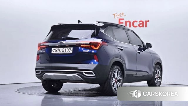 Kia Seltos 2020 Синий из Кореи
