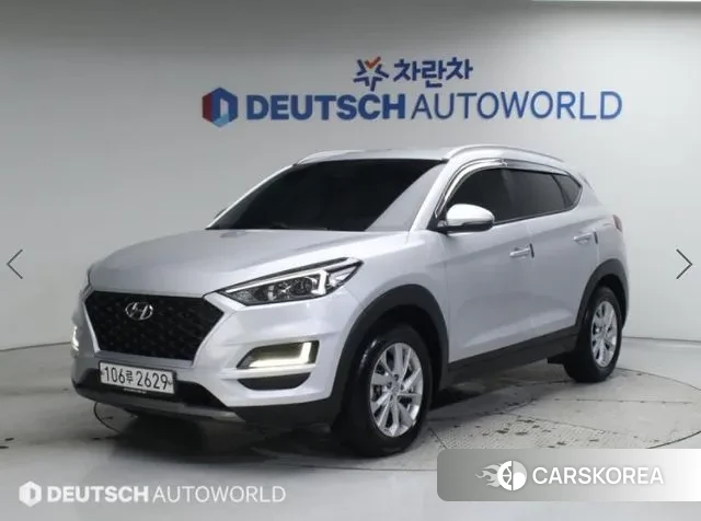 Hyundai All New Tucson 2019 Серебристо-серый из Кореи
