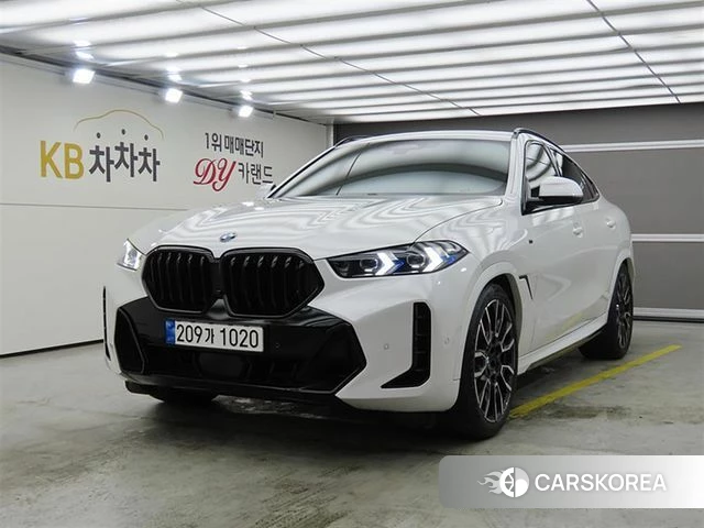 BMW X6 (G06) 2023 Белый из Кореи