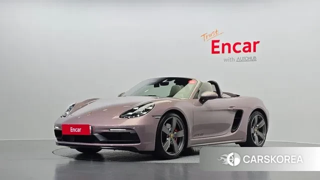 Porsche 718 Boxster 2022 Розовый из Кореи