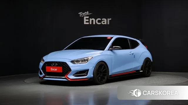 Hyundai Veloster (JS) 2019 Небесно-голубой из Кореи