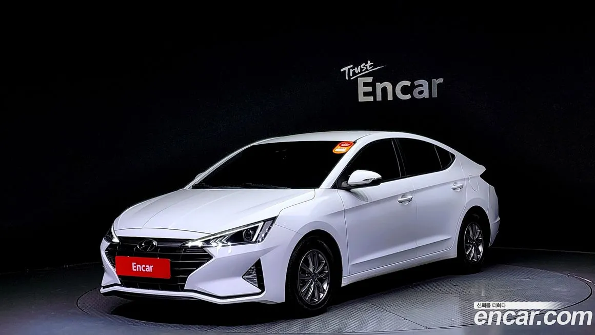 Hyundai The New Avante AD 2019 Белый из Кореи