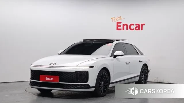 Hyundai Grandeur Hybrid (GN7) 2023 Белый из Кореи